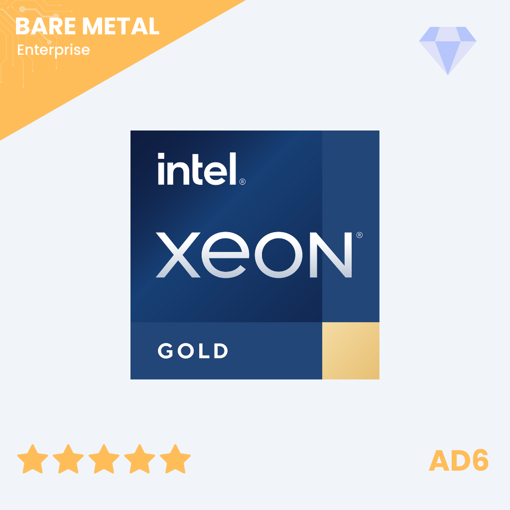 Intel Xeon Gold 6312U - 24c/48t - 2.4GHz/3.6GHz