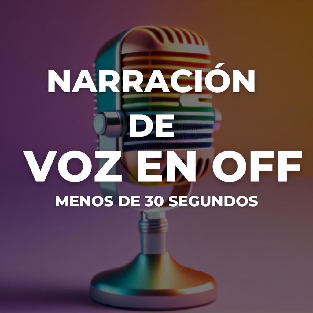 [Complemento] Narración Voz en Off