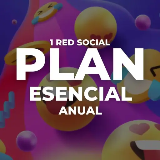 [Plan Esencial] Administración de redes sociales (Anual)